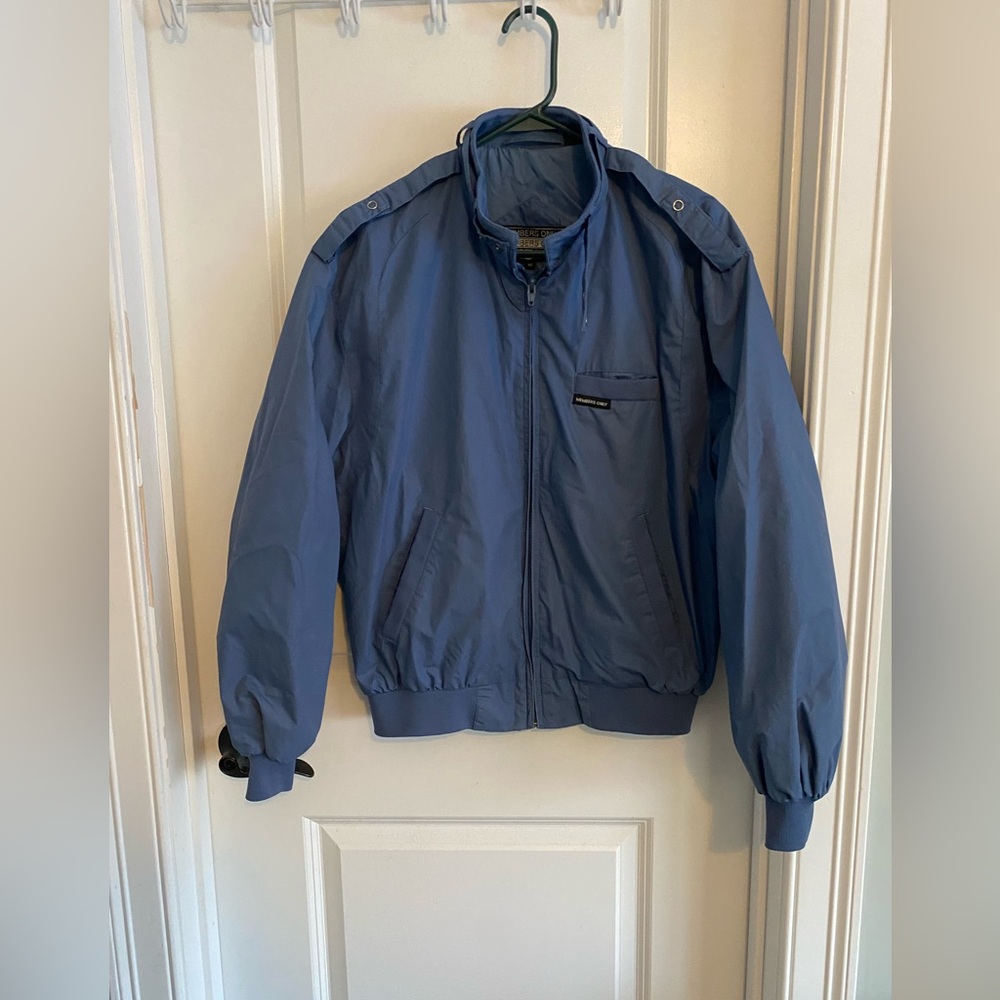 Members Only Classic Blue Windbreaker